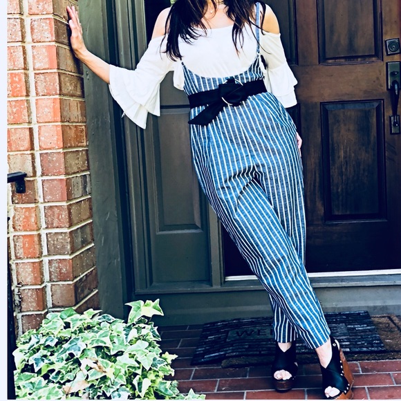 Pants - ✨LAST ONE ✨Absolutely unique Striped jumpsuit